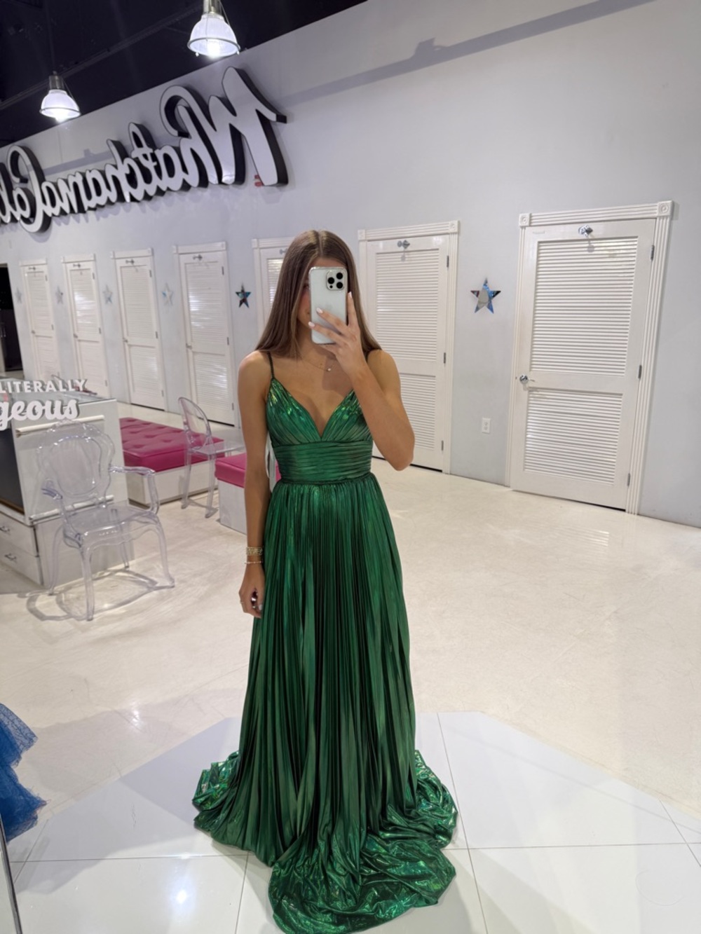 Amarra Women's Emerald Green Maxi Dress